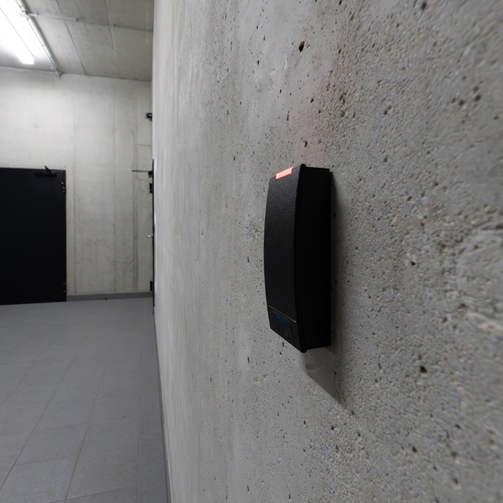An access control card reader